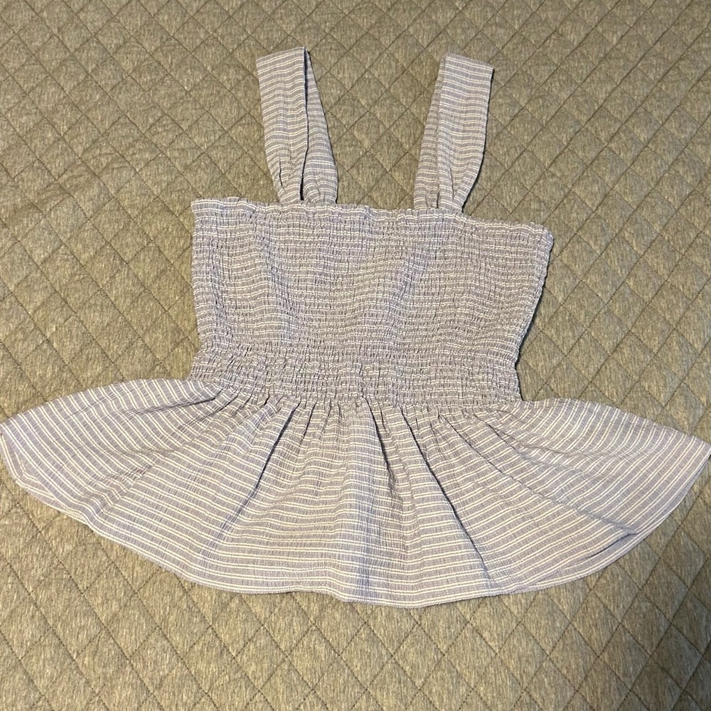MADEWELL Peplum Tanktop
